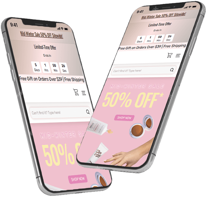 Laptop with rocket illustration