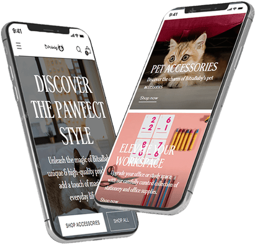 Laptop with rocket illustration