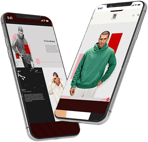 Laptop with rocket illustration