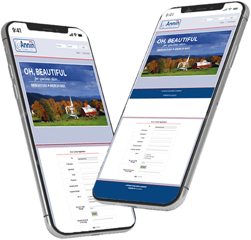 Laptop with rocket illustration