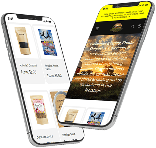 Laptop with rocket illustration