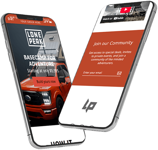 Laptop with rocket illustration