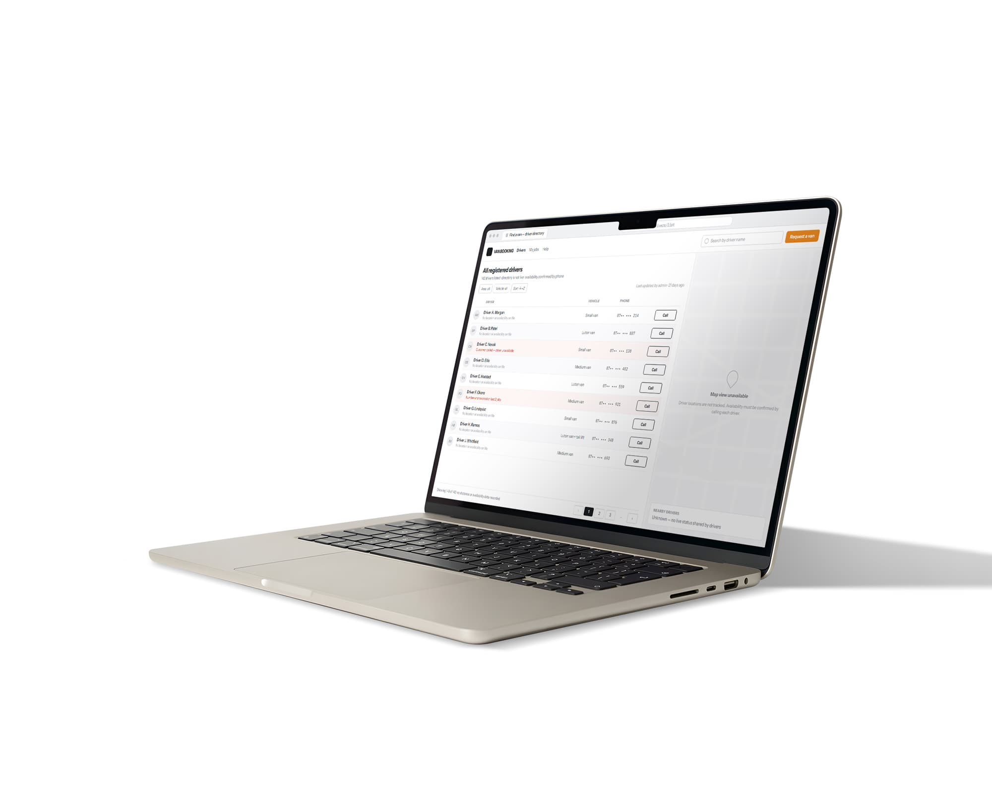 Solve complex marketplace, live map, and driver verification challenges by hiring expert platform developers.