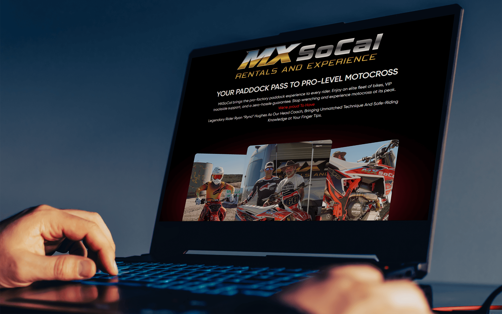 Custom bike rental booking platform development for MxSocal