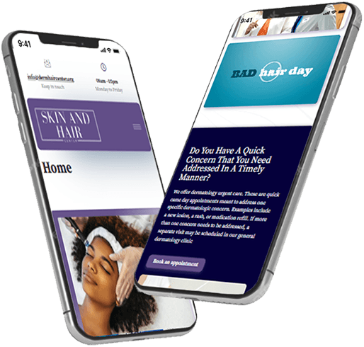 Laptop with rocket illustration